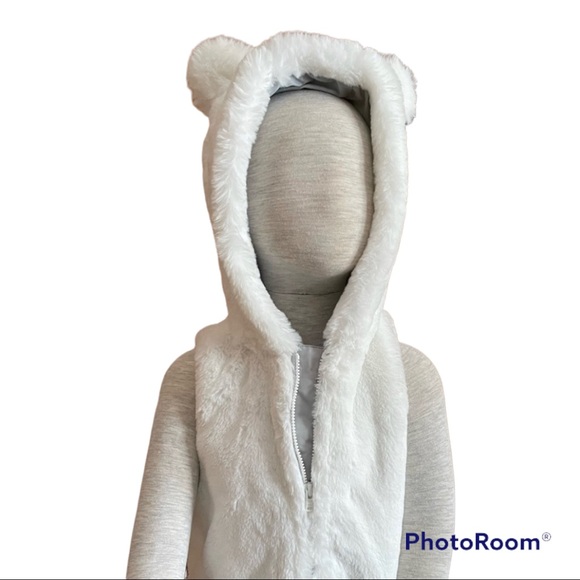 3/$10 Faux Fur w/Hood & Bear Ears (3T) - Picture 1 of 9